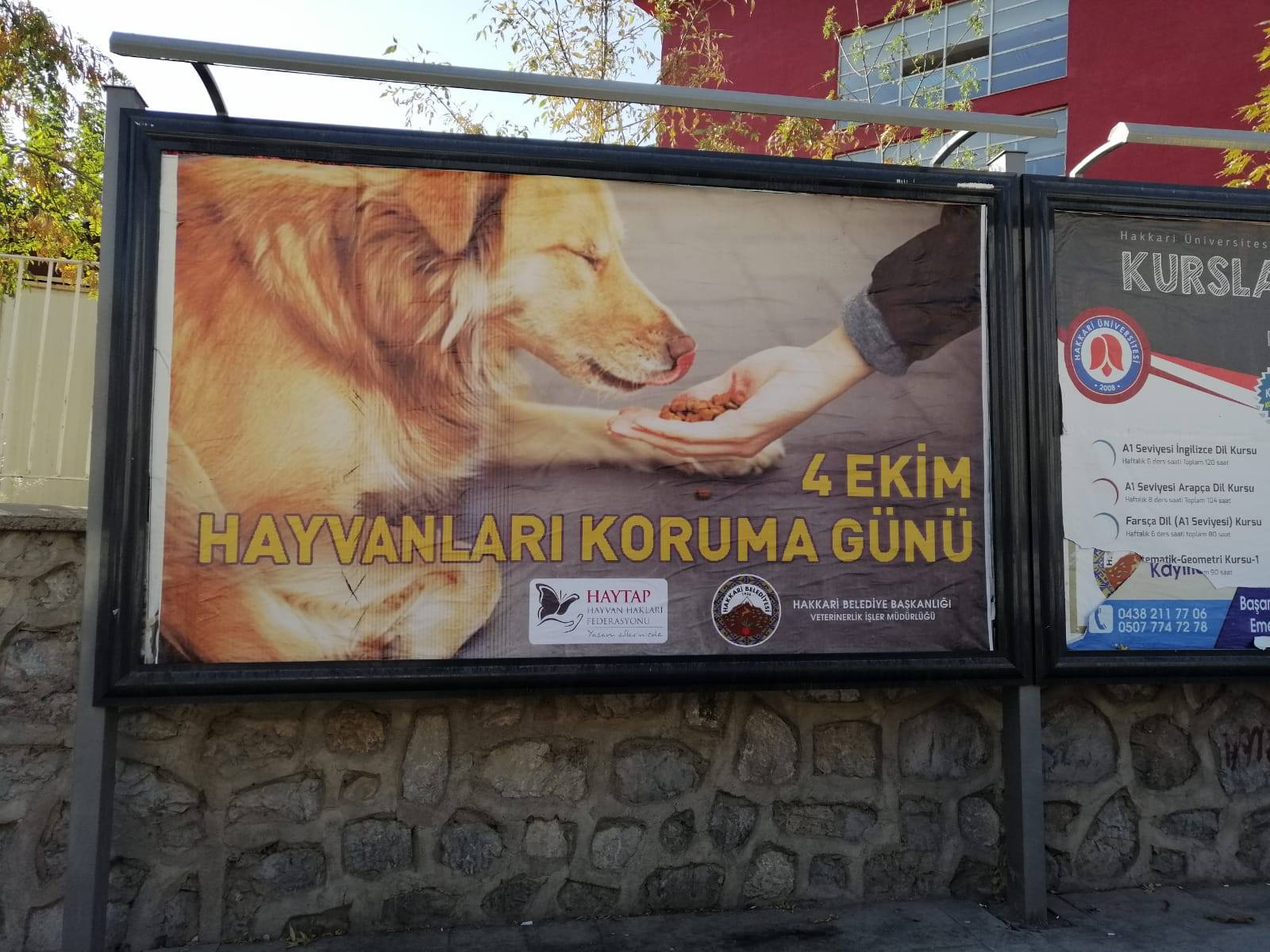 Haytap Billboardları Hakkari Caddelerinde !